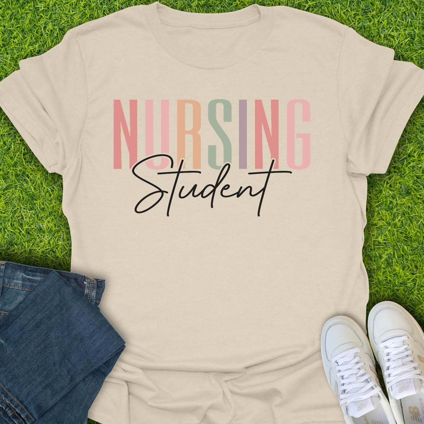 T-Shirt Natural / S Nursing Student Tee