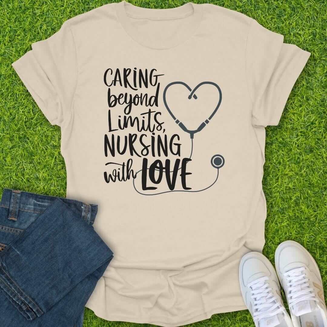 T-Shirt Natural / S Nursing With Love Tee