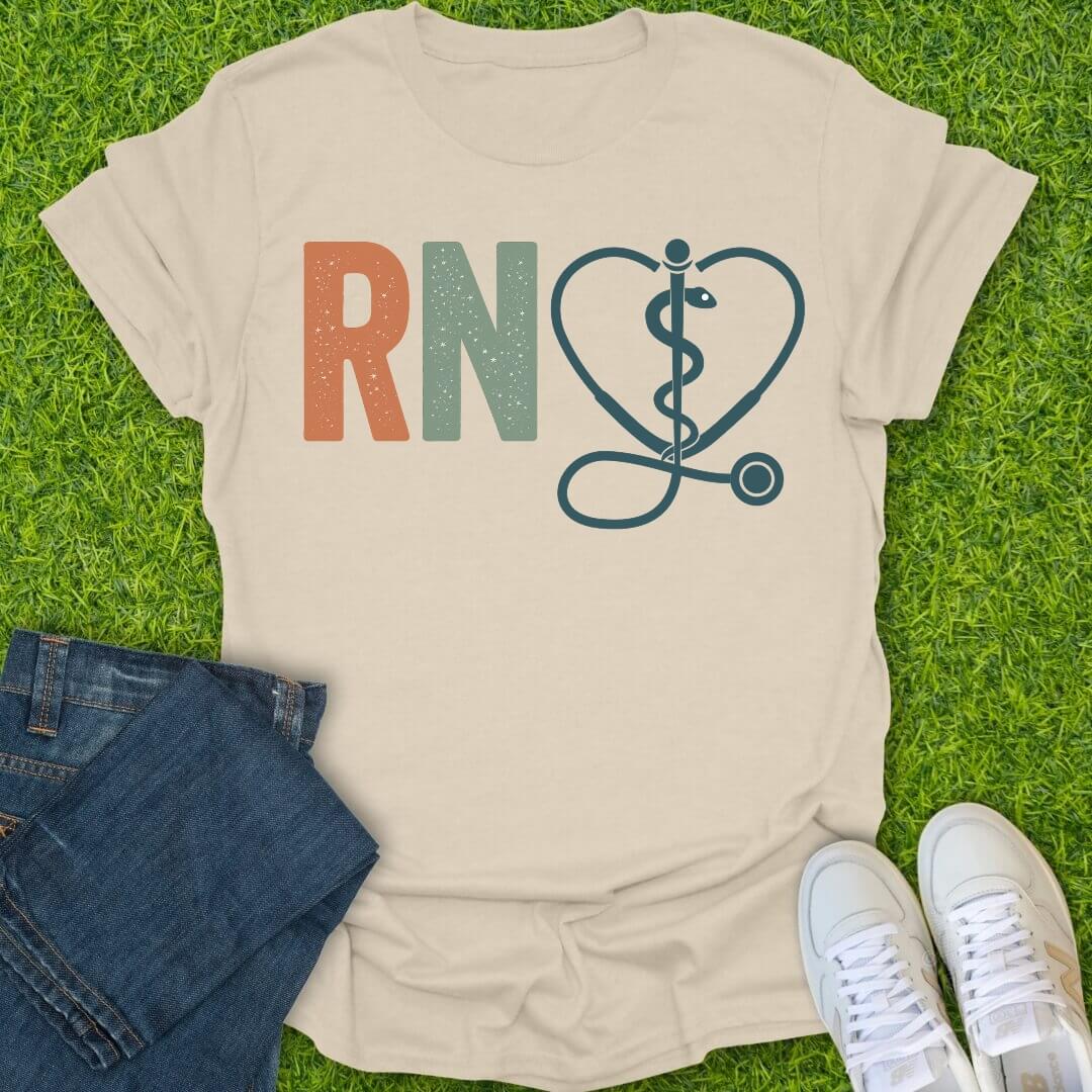 T-Shirt Natural / S RN Crest Tee