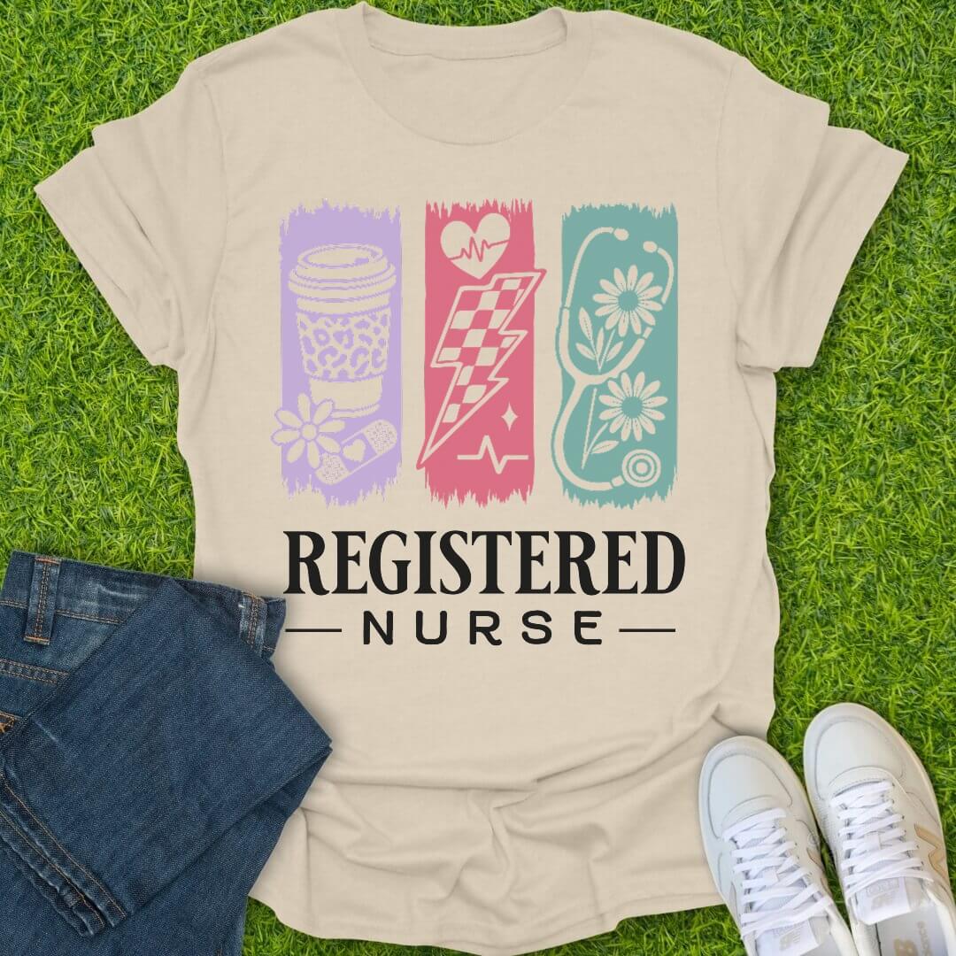 T-Shirt Natural / S Triple Shift Energy Tee