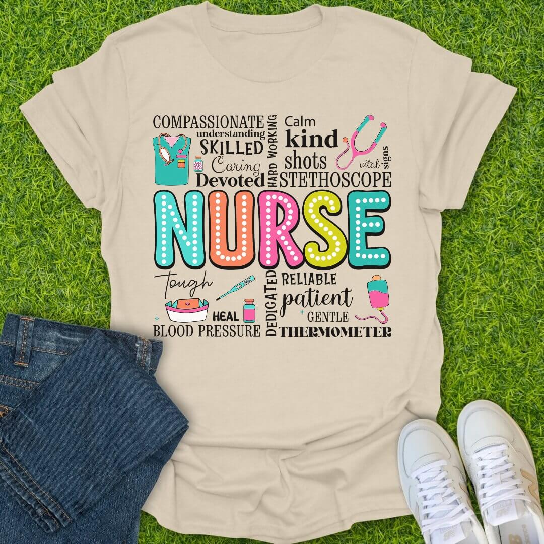 T-Shirt Natural / S Vitals & Colors Pop Tee