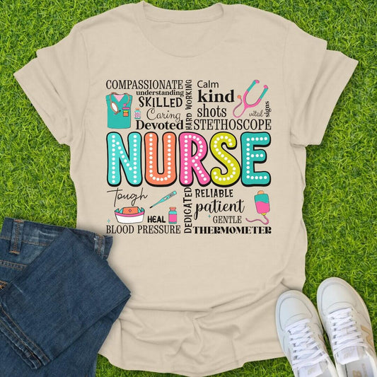 T-Shirt Natural / S Vitals & Colors Pop Tee