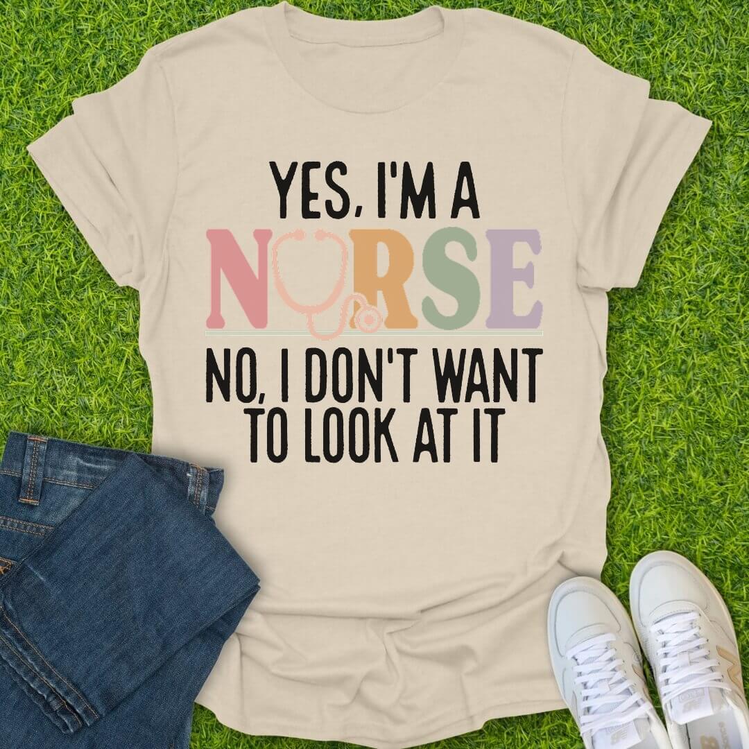 T-Shirt Natural / S Yes I Am Tee