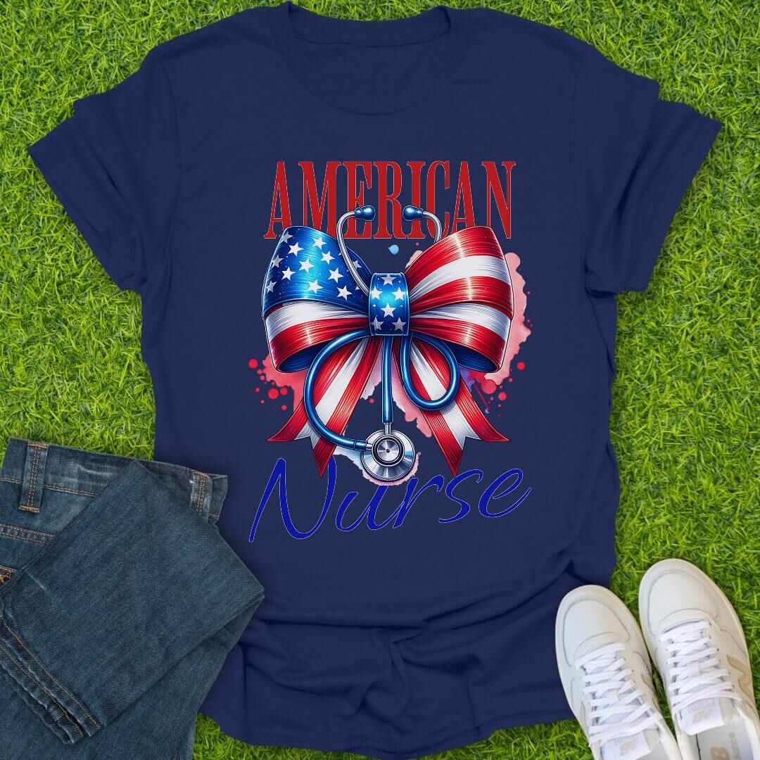 T-Shirt Navy / S Freedom To Care Tee