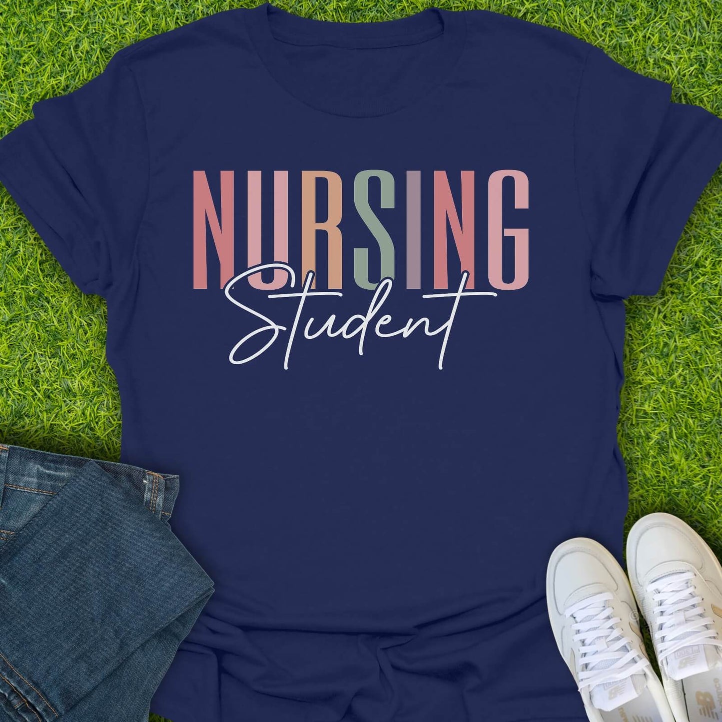 T-Shirt Navy / S Nursing Student Tee