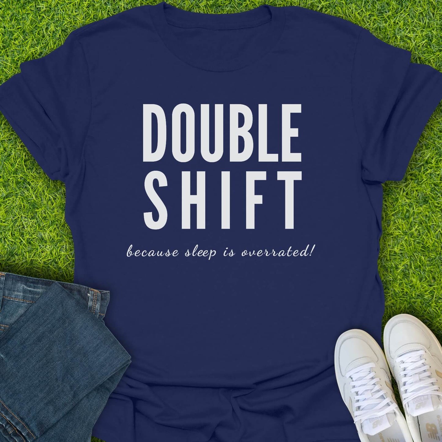 T-Shirt Navy / S Sleep is Overrated Tee