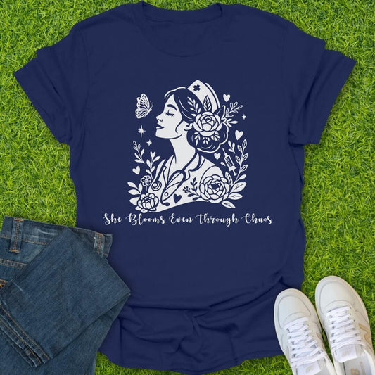 T-Shirt Navy / S Soft Strength Nurse Tee