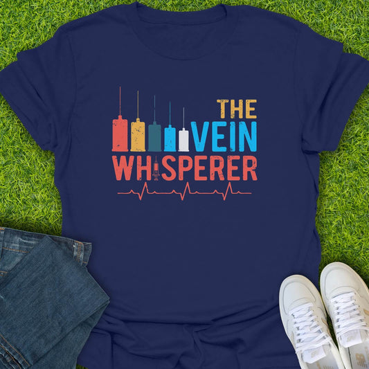 T-Shirt Navy / S The Vein Whispherer Tee