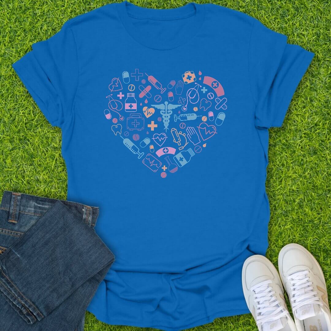 T-Shirt Royal / S All Heart Tee