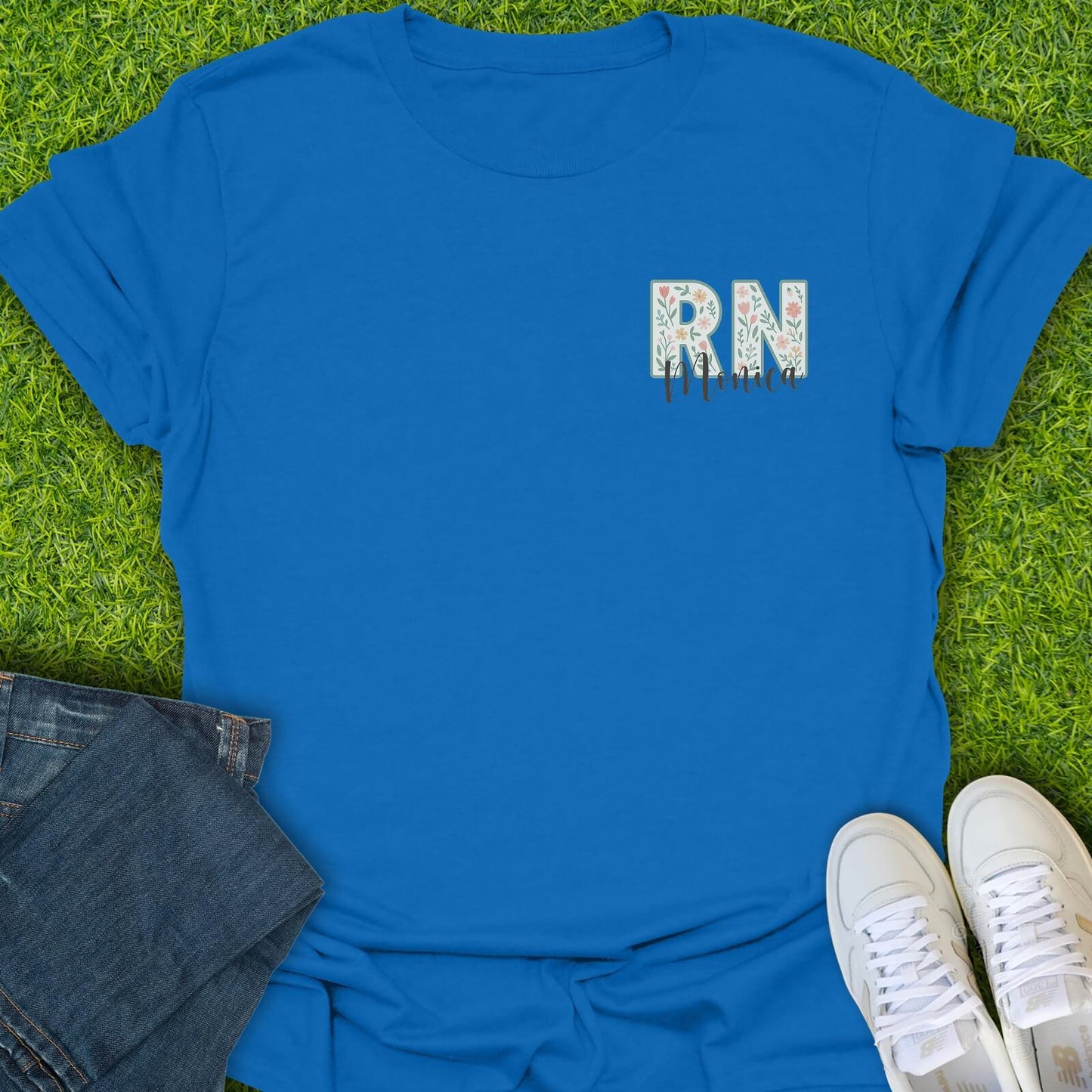 T-Shirt Royal / S Custom RN Tee