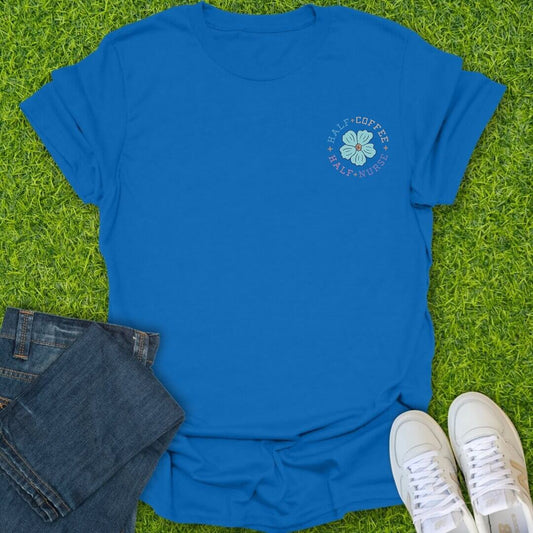 T-Shirt Royal / S Fueled & Flourishing Tee