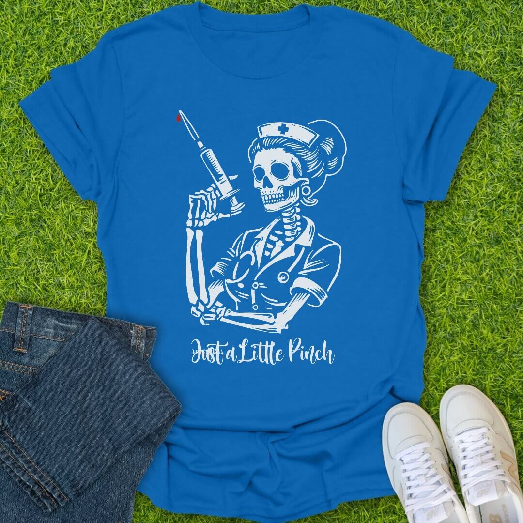 T-Shirt Royal / S Just a Little Pinch Tee