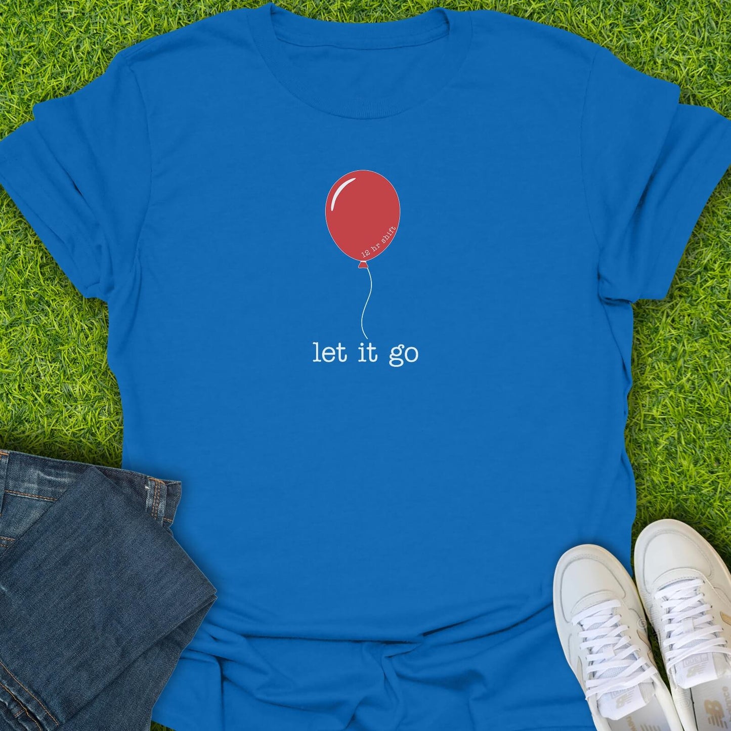 T-Shirt Royal / S Let It Go Tee