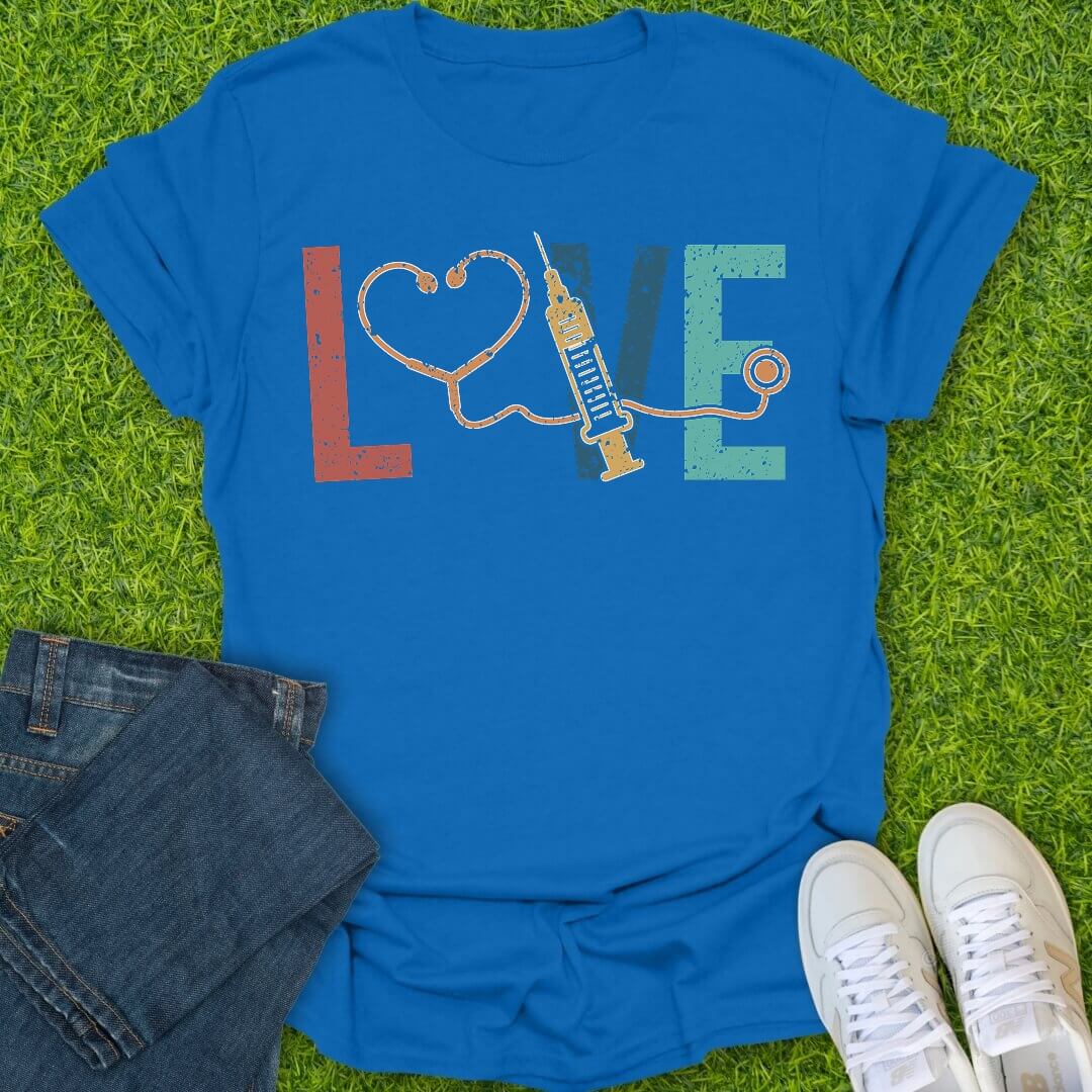 T-Shirt Royal / S Nurse Love Tee