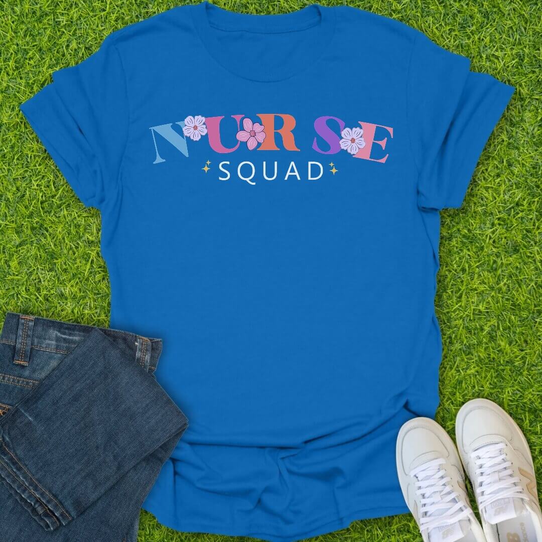 T-Shirt Royal / S Nurse Squad Tee