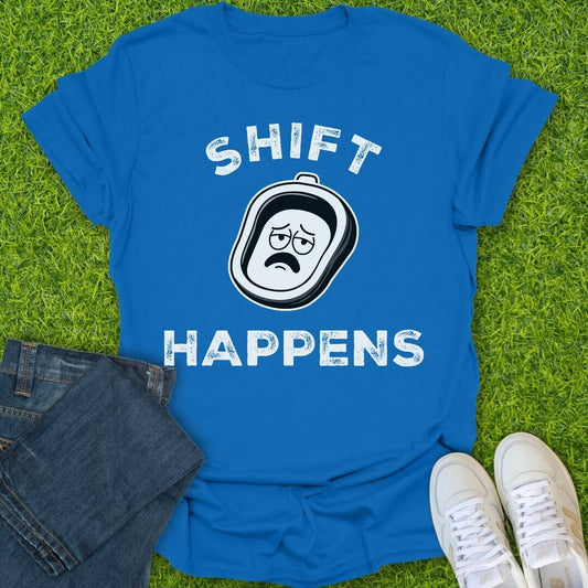 T-Shirt Royal / S Shift Happens Tee