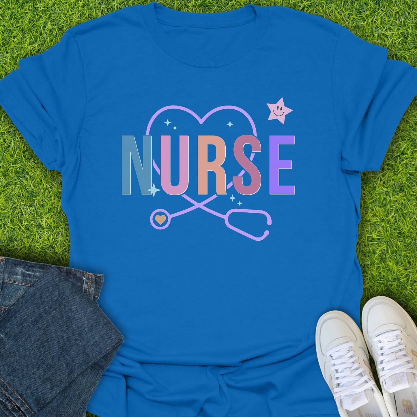 T-Shirt Royal / S Starry Nurse Tee