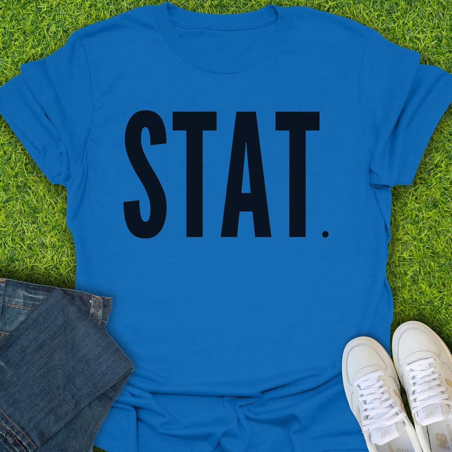 T-Shirt Royal / S Stat Tee
