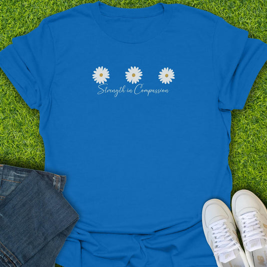 T-Shirt Royal / S Strength In Compassion Tee