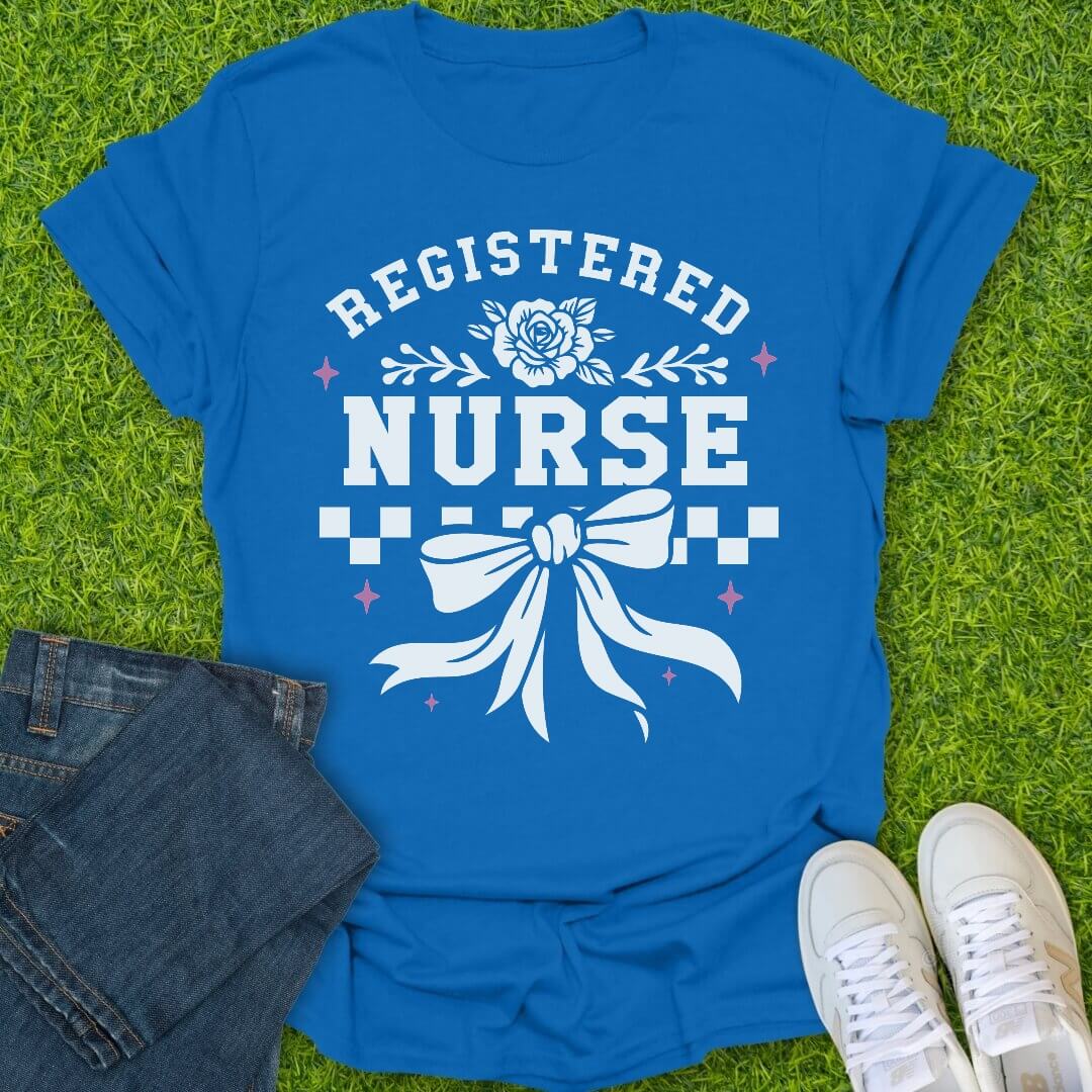 T-Shirt Royal / S Tied Up In Care Tee