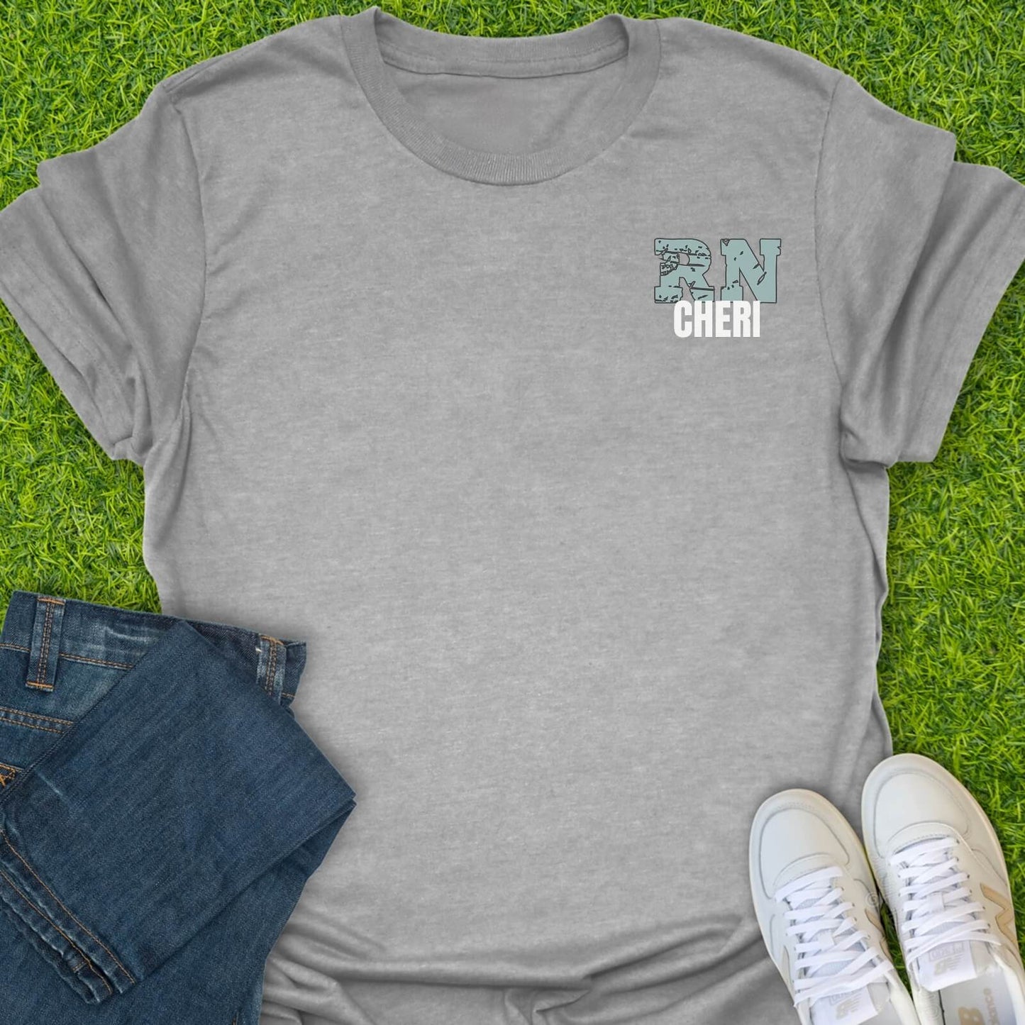 T-Shirt Sport Grey / S Custom RN Identity Tee