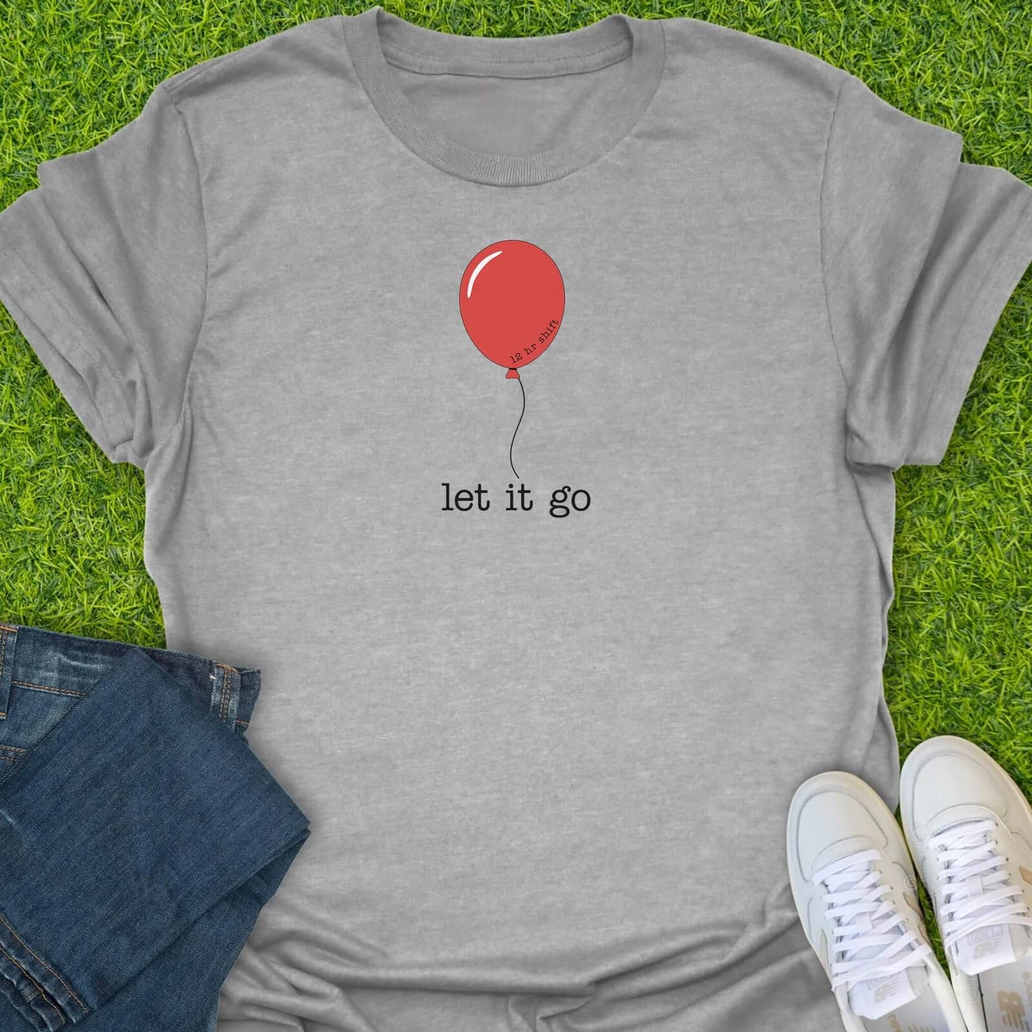 T-Shirt Sport Grey / S Let It Go Tee