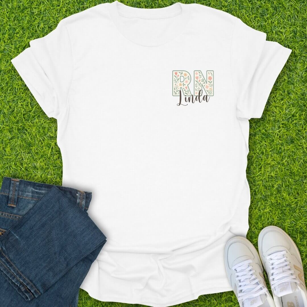 T-Shirt White / S Custom RN Tee