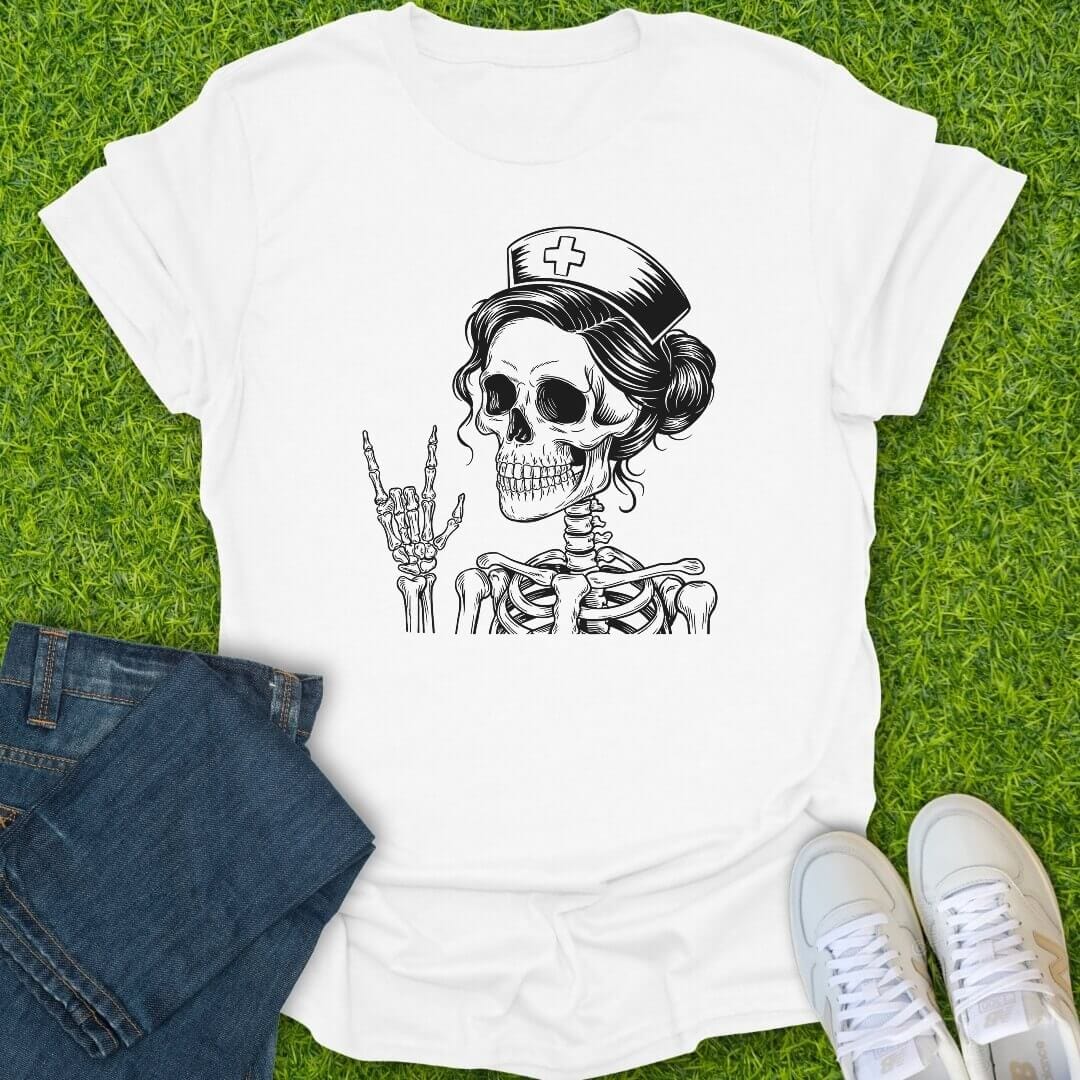 T-Shirt White / S Dead Serious Tee