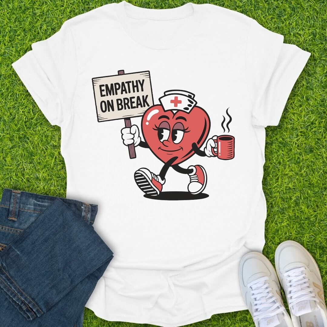 T-Shirt White / S Empathy On Break Tee