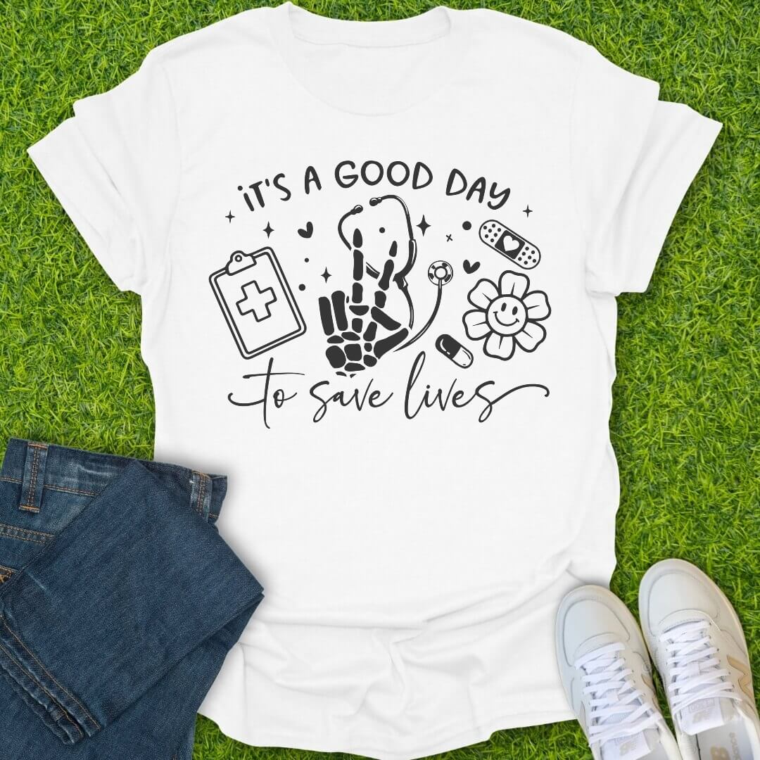 T-Shirt White / S Good Bones Better Days Tee