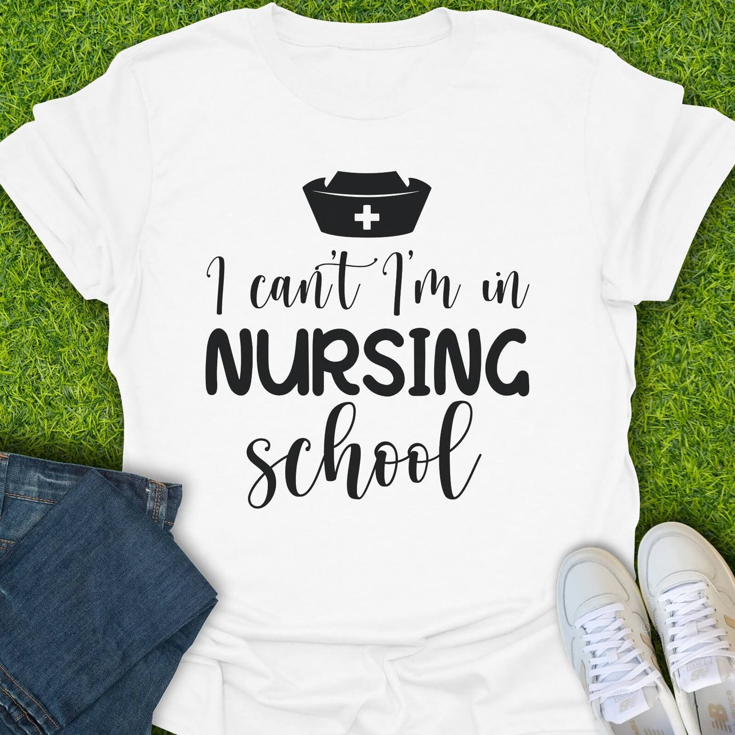 T-Shirt White / S I'm In Nursing School Tee