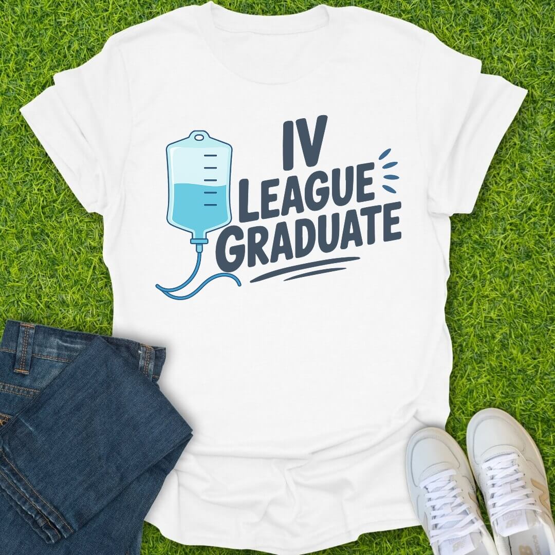 T-Shirt White / S IV League Graduate Tee