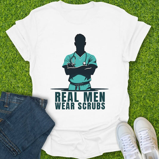 T-Shirt White / S Scrubs Tee