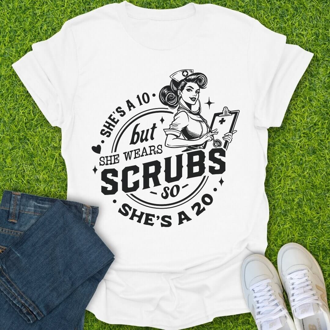 T-Shirt White / S She Is A 20 Tee